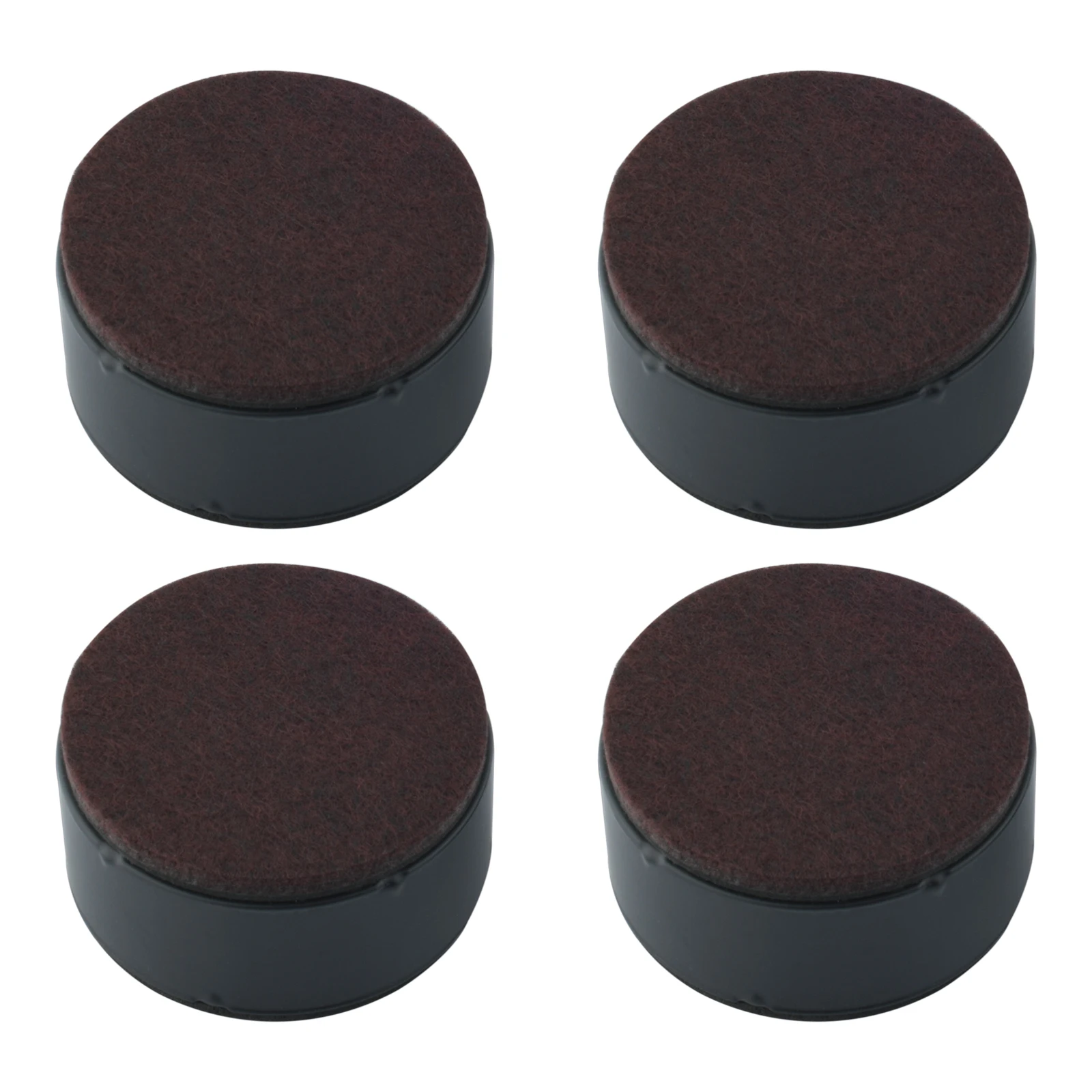 4pcs Black/brown/white Furniture Feet Leg Bed Risers Heightening Pad