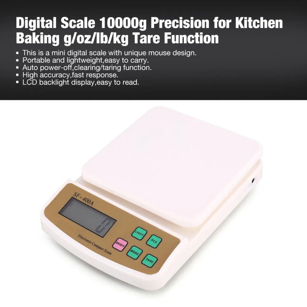 SF 400A 7 kg Digital Multi-Purpose Kitchen Weighing Scale