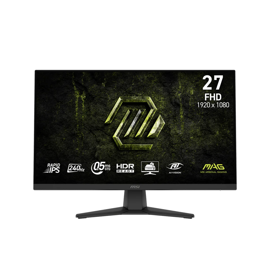 2025년 신제품 MSI MAG 272F X24 31.5인치 Rapid IPS 240hz 모니터 1920x1080 FHD HDR 지원 e스포츠 PC 게이밍 모니터