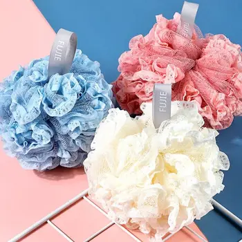 Doccia di alta qualità Bubble Lace Bath Ball detergente per il corpo accessori per il bagno doccia Ball Shower Washcloth