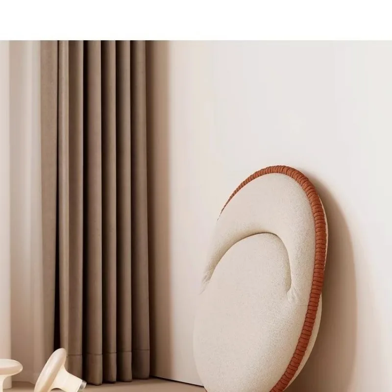 Lazy bed sofa backrest lamb floor chair bay window tatami Bedroom balcony living room Japanese folding rotate stools
