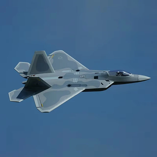 XFly Double 40mm F-22 Raptor PNP version RC electric aircraft fixed wing model outdoor foam assembly remote control adult toy 2