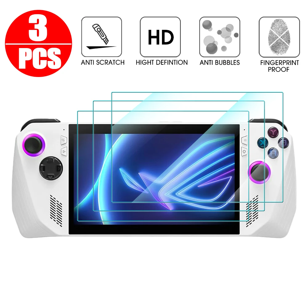 Pack De 2 Protecteurs D'écran JSAUX Pour ROG Ally - Verre Trempé Ultra HD Dureté 9H - Neuf