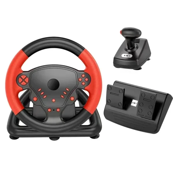 Game steering wheel 4 in 1 multi-function vibration PS3PS4 Android system Universal computer