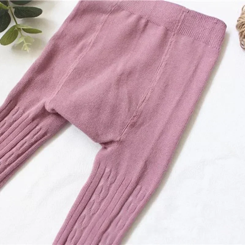 Spring Autumn Toddler Cotton Leggings, Knitted Baby's Tights, Toddler Bottom, Children's Socks, Girls Pantyhose, 3M To 6Y, kids pantyhose,toddler tights,kids leggings