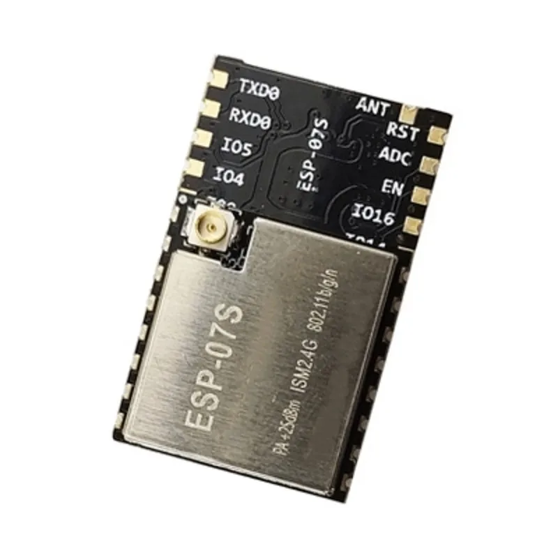스마트 홈 및 산업용 애플리케이션을 위한 ESP8266 IoT 프로젝트를 위한 ESP-07S Wi-Fi 모듈