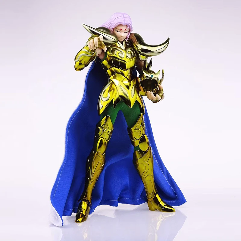 JM.MST Saint Seiya Myth Cloth EXM Aries Mu Plus 3.0/Crown 1/7 25cm Gold Knights of the Zodiac Action Figure In Stock