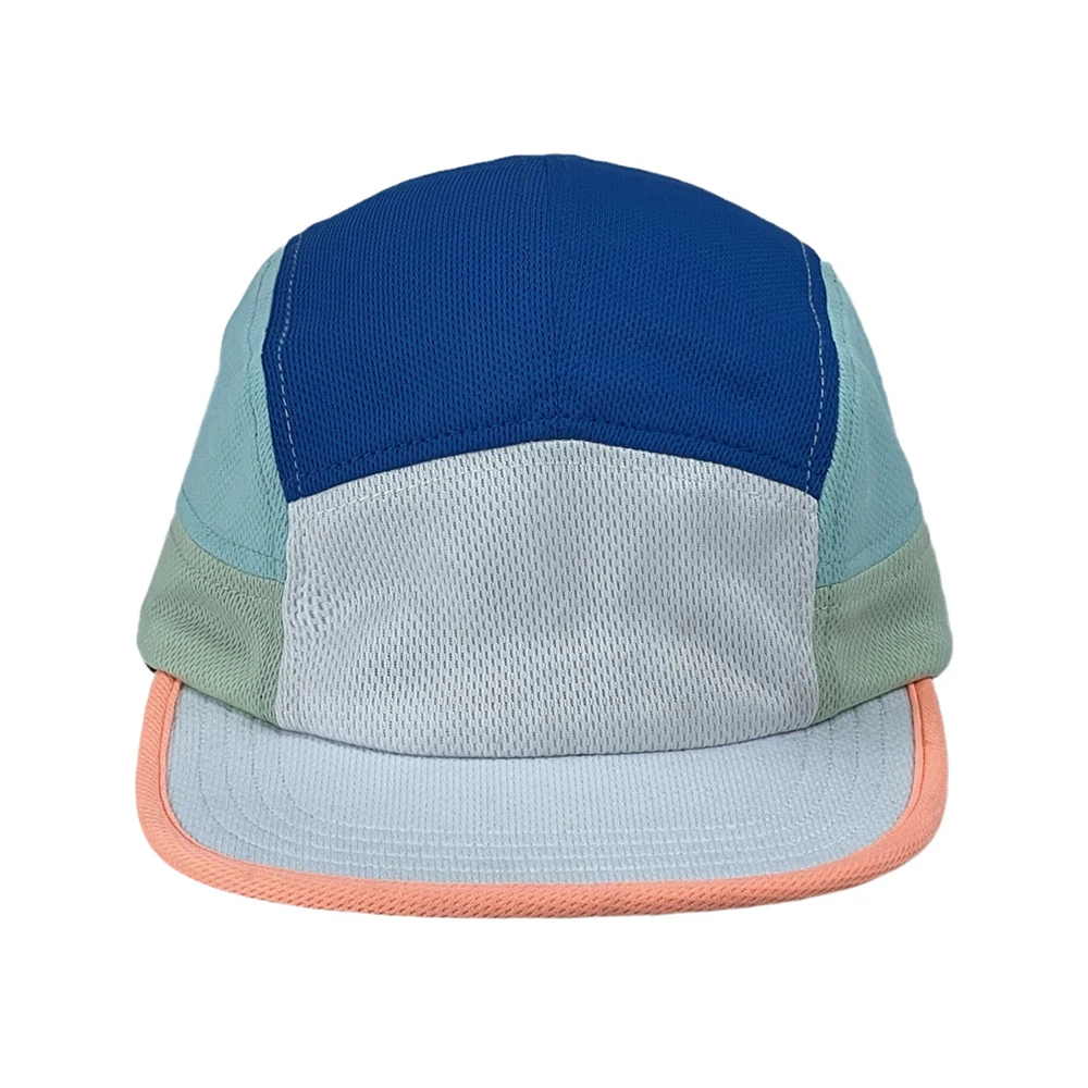 Summer Fast Dry Sports Baseball Caps 5 Panel Snapback Hats 56-60cm