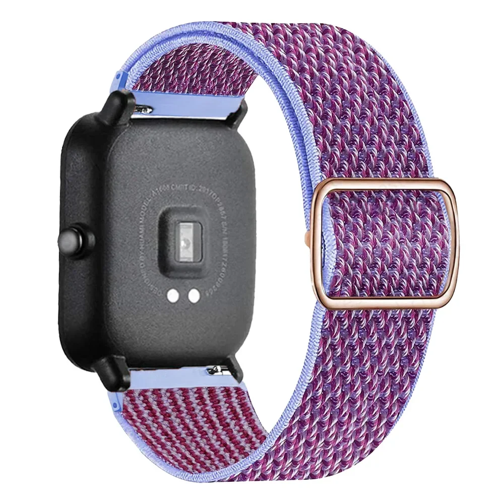 Elastic Nylon Braided Sports Watch Band Loop, Unisex,