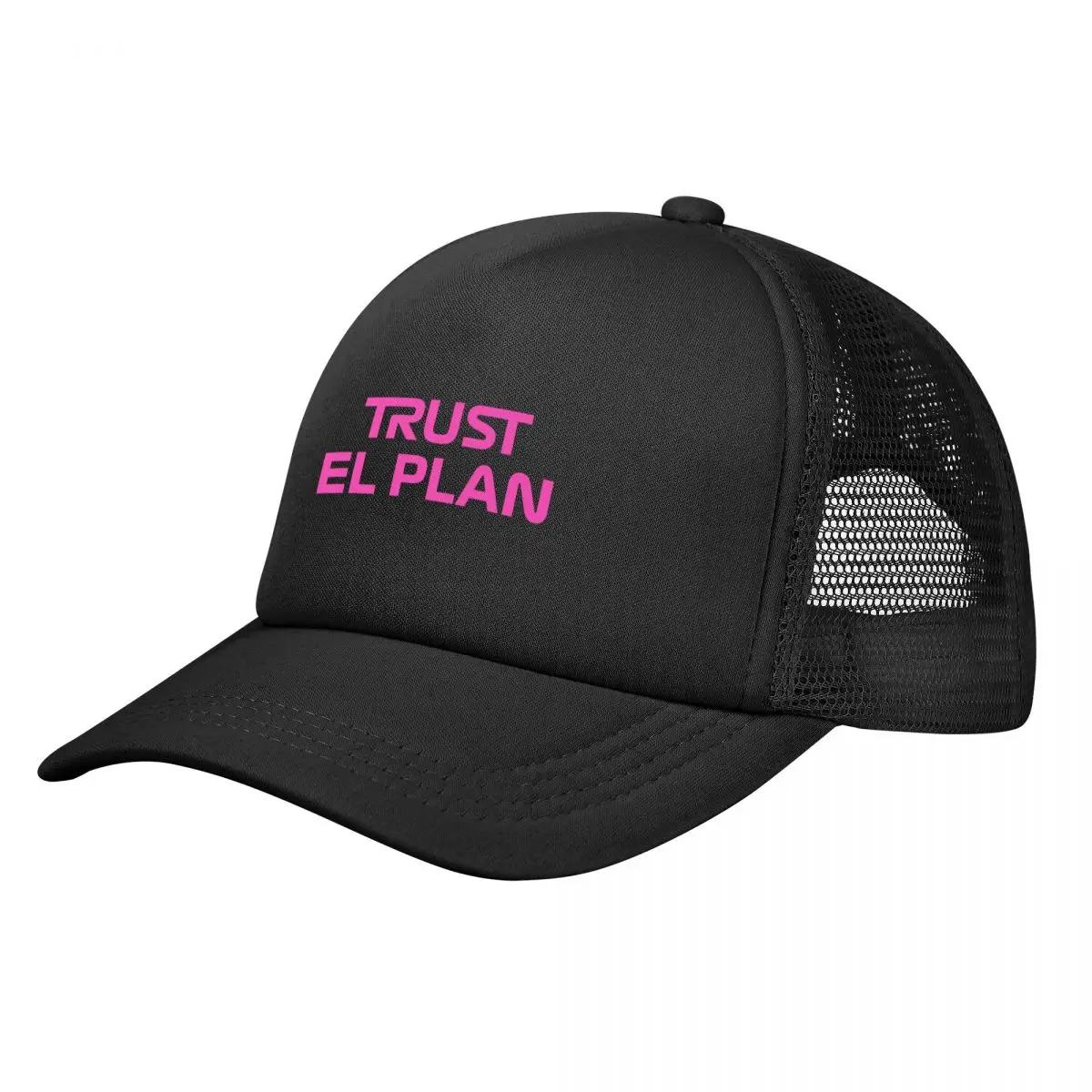 

Copy of Trust El Plan - Pink Baseball Cap fishing hat Anime Hat Hood Mens Tennis Women's