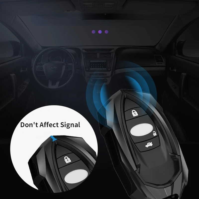 Copertura della cassa chiave dell'automobile della lega per Subaru BRZ Forester Legacy Outback WRX WRX STI Impreza XV Crosstrek Smart Keyless Remote Cover - S4b77ca4a0b09440bbbd3b6f5a88b227cs