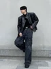 REDDACHiC Heavy Industry Deconstructed Men Cargo Pants Studded Pocket Patchwork Vintage Wash Y2k Baggy Jeans Hip Hop Streetwear 2