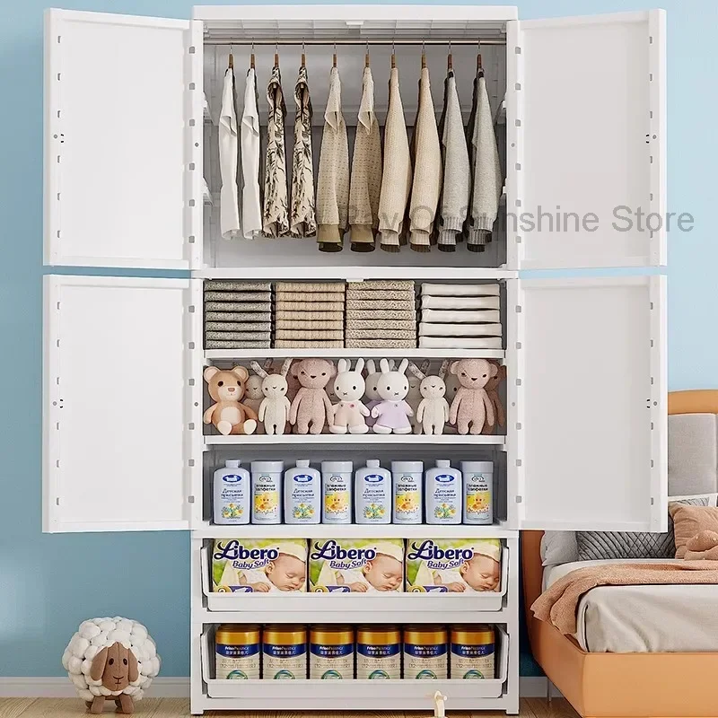 정리함 옷장 보관 파일링 플라스틱 찬장 칸막이 옷장, 아기 옷, Guarda Roupa 거실 캐비닛 