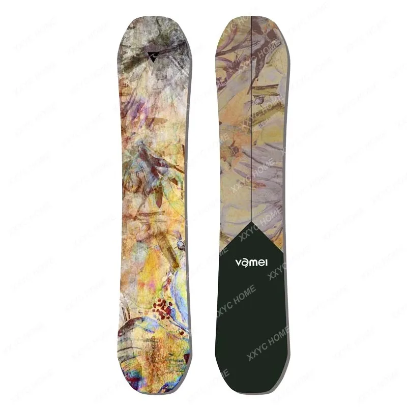 

Snowboard Veneer High-End Flat Flower Board Full Carbon Fiber