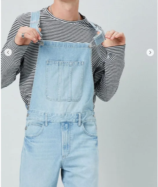 韓国商品/NOCONTENT Denim suspenders pants JEMYGINS Black Hidden Suspenders for Men Under Clothes