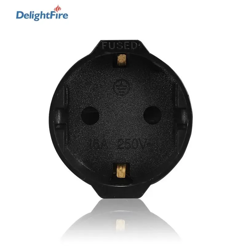 European to UK Plug Adapter, Euro to UK Electrical Socket Converter, 250V Power Adapter