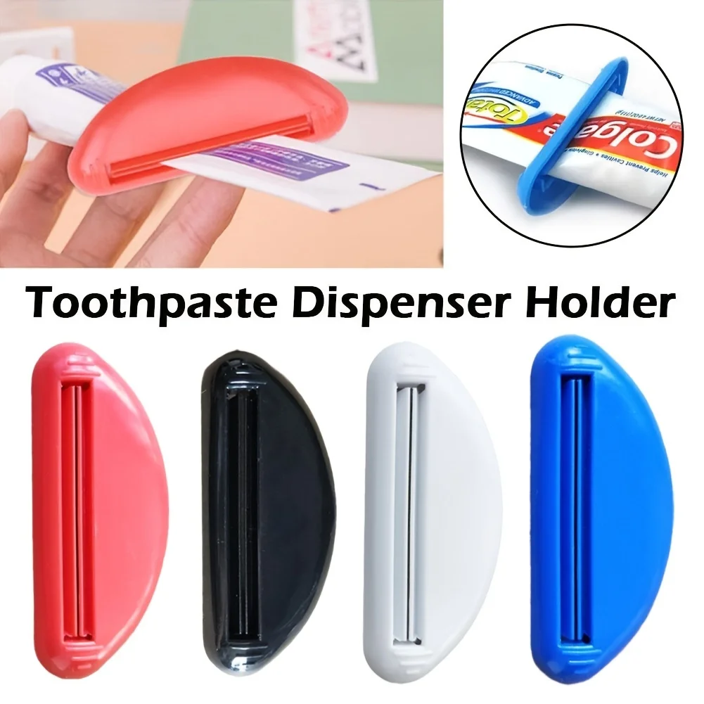 Toothpaste Squeezer Manual Squeezed Toothpaste Tube Clips Multifunction Facial Cleanser Dispenser Squeezer Bathroom Accessories 2