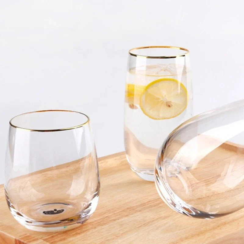 Glass Cocktail Whiskey Wine Juice Cups Barware