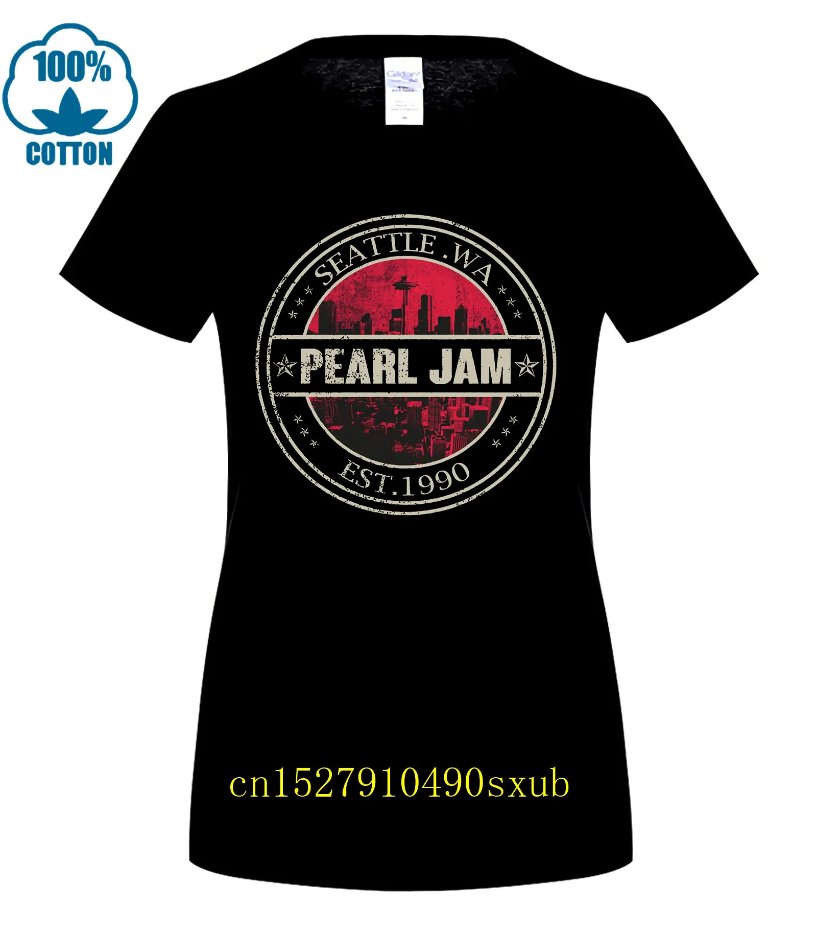 man t shirt Seattle Wa Pearl Jam Est 1990 Shirt woman tee