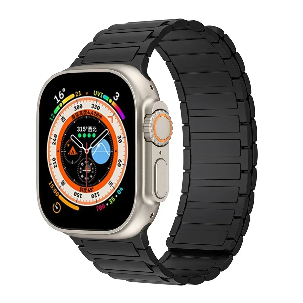 Premium Magnetic Silicone Loop for Apple Watch Bands - Versatile and Stylish Strap Replacement