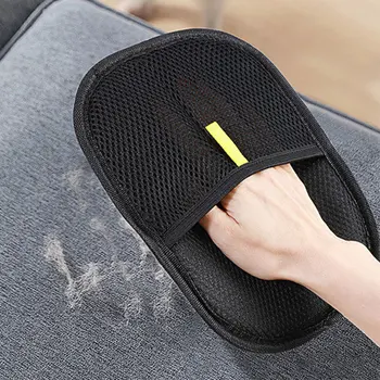 Pet Deshedding Grooming Glove 7