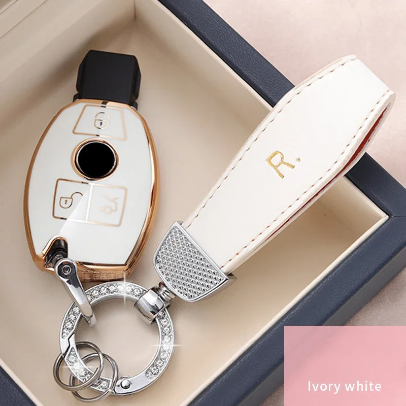 

TPU Car Key Case Cover for Mercedes Benz W204 W205 W212 GLA-R-SL Class GLK GL SLK SLC AMG-SLK-GT-CLS-GL-GLS-SLS-SLK