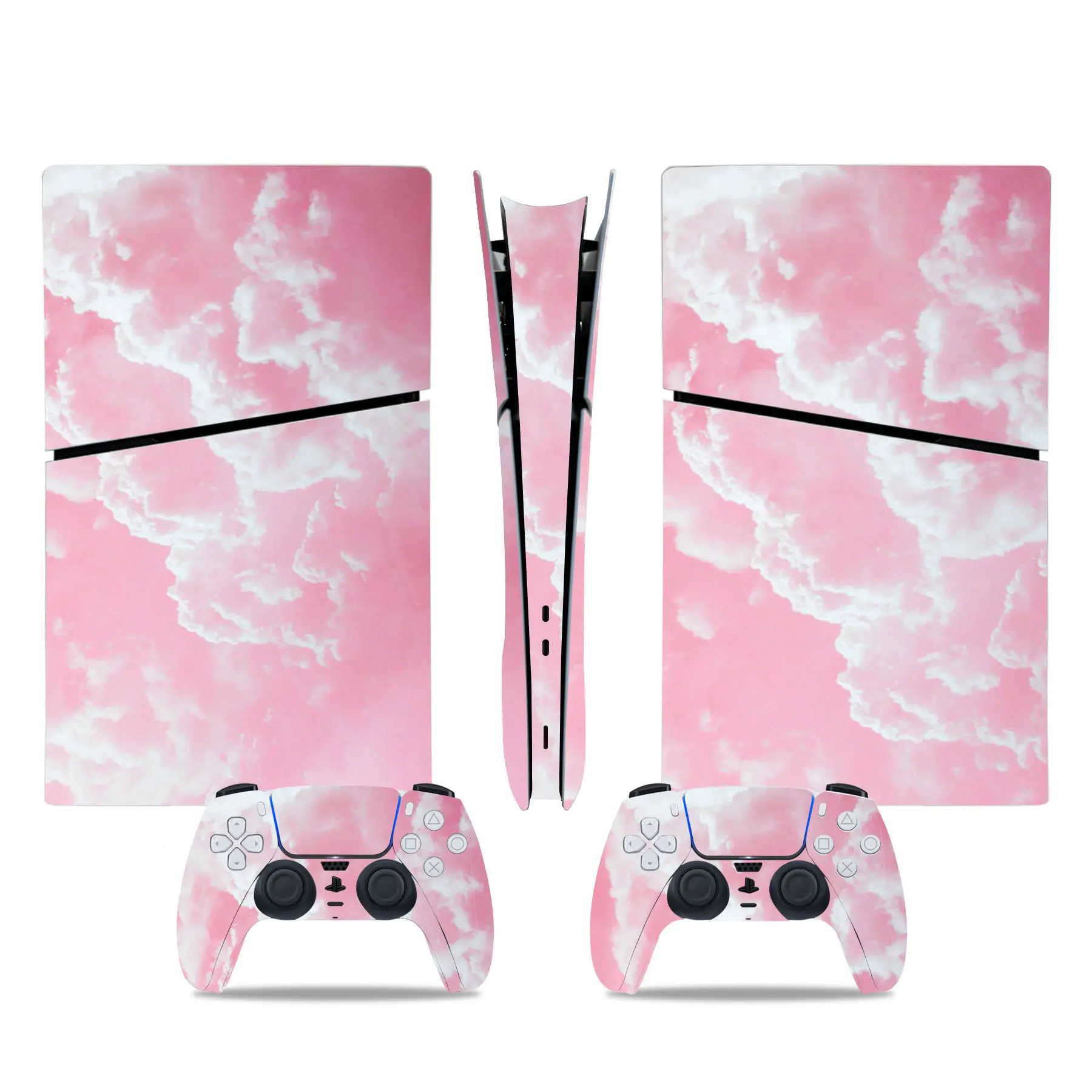 Per Ps5 Slim Digital Skin Sticker Decalcomania Cover Per Console E 2 Controller Nuovo Ps5 Slim Digital Skin Vinyl