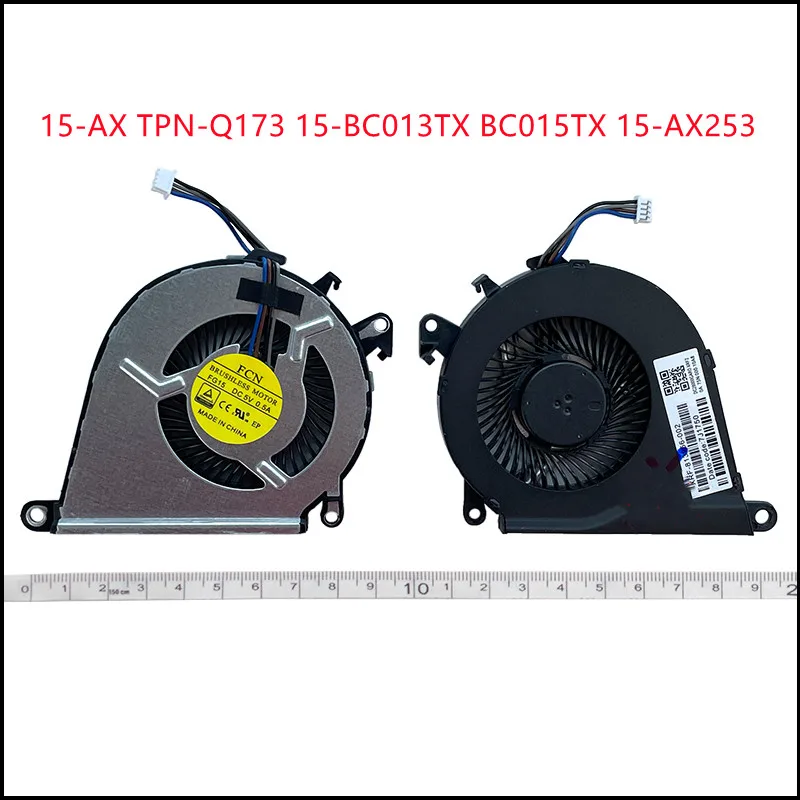 

New Laptop CPU Cooling Fan Cooler For HP 15-AX TPN-Q173 15-BC013TX BC015TX 15-AX253