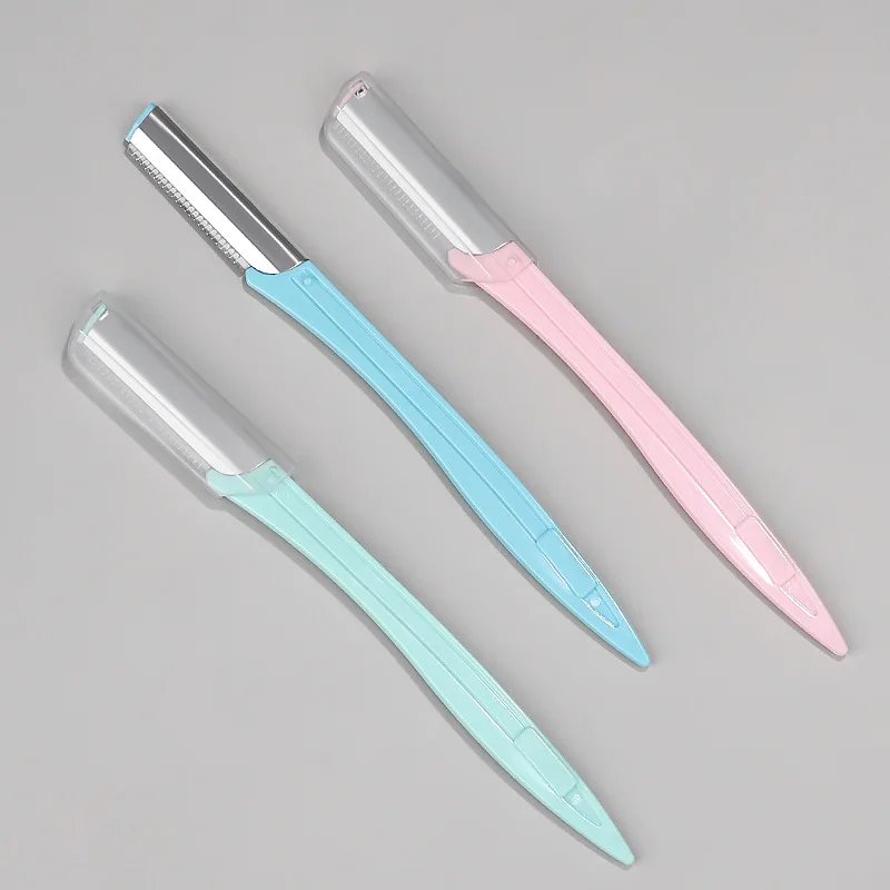 Eyebrow Razor Eyebrow Trimmer Hair Remover Set 1Pcs Women Face Razor Trimmers Blades Shaver For Makeup Cosmetic Women eyebrow trimmer set eyebrow razor set eyebrow trimmer blade eyebrow razor hair remover eyebrow trimmer face shaver facial hair remover hair shaver