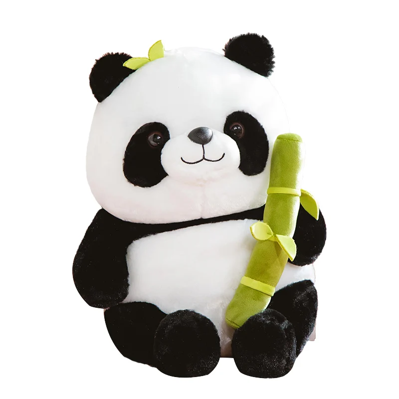 正規品クラシック JrenBox Plush Toys Cute Stuffed Animals Toy Sleeping Dolls for  Children Panda Simulation Soft Furry Jouet Kids Gift (Col 並行輸入品 