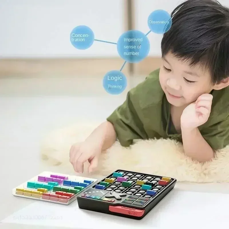 Intelligent Sudoku Four or Six Palace Mathematical Thinking Ladder Training for Children's Introductory Smart Sensor Game
