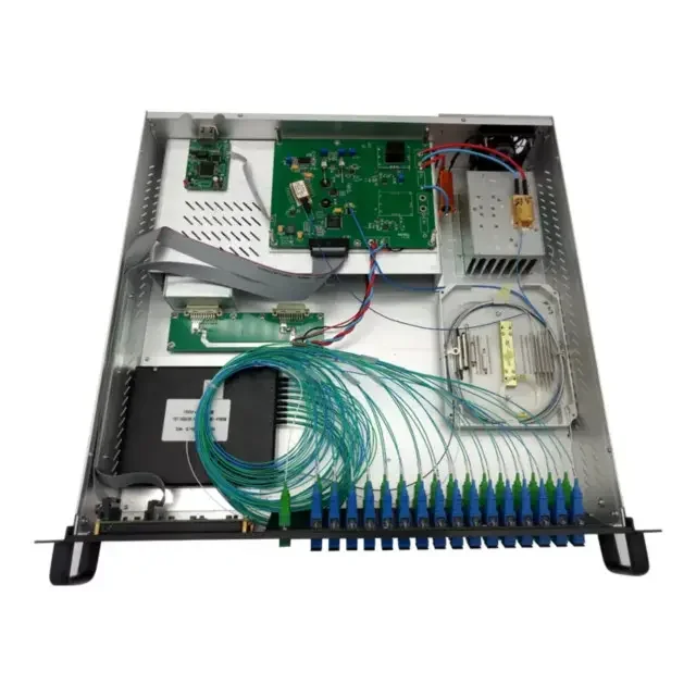 Hot Sale EDFA 32 Port 1550nm WDM EDFA Fiber Optical Amplifier 22dBm 23dBm fiber optic catv