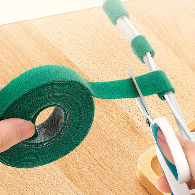 Cable Organizer Cable Management Wire Winder Tape Earphone Mouse Cord Management Ties Protector 1/5/10/15M