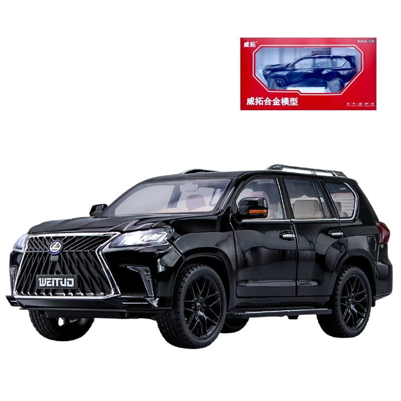 1/18 Lexus LX570 SUV Sport Toy Car Diecast Metal Model