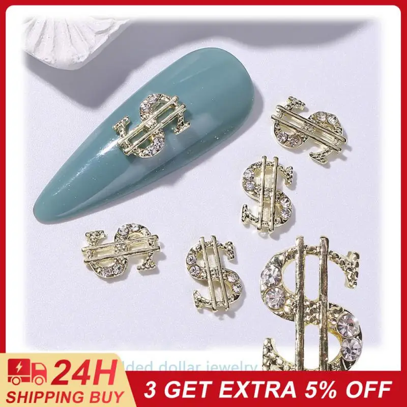 

Очаровательные аксессуары для маникюра ручной работы, элегантные золотистые и Серебристые украшения для ногтей, лидер продаж, украшение для ногтей