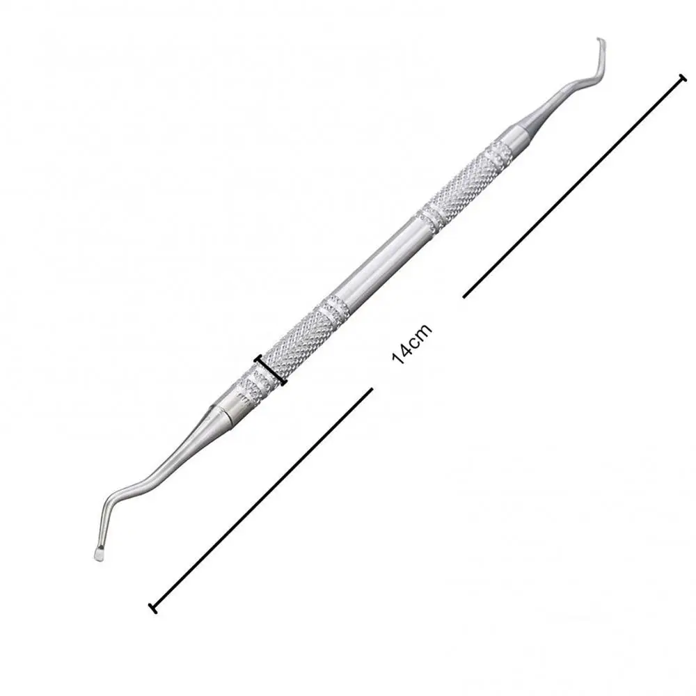 1PC Toe Nail Care Hook Ingrown Double Ended Ingrown Toe Correction Lifter File Manicure Pedicure Toenails Clean Foot Care Tool