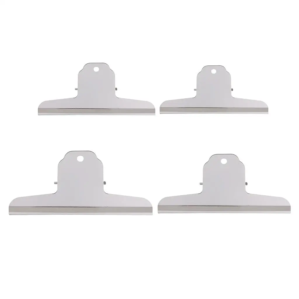 Single Multifunction School Home Office Clips Heavy Duty Stainless Steel Clips Binder Clip File