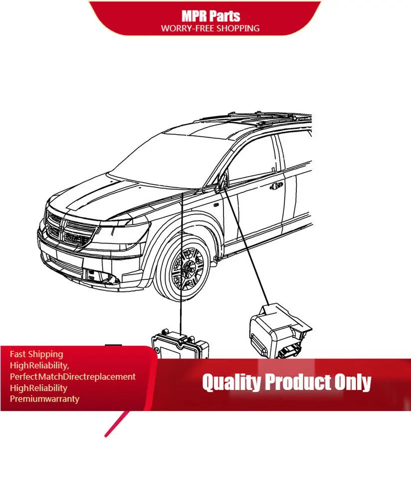 Подходит для Dodge Journey от 2012