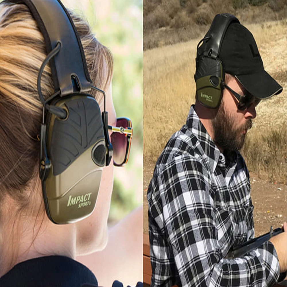 Howard Leight R-01526 Impact Sport Electronic Earmuff Shooting Protective Headset Foldable 4