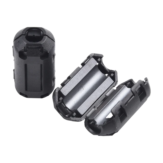 thumbnail image 2 of Ferrite Core Clips 22-Piece Ferrite Core Choke Set - EMI RFI Noise Suppressor For Cables (3.5mm To 13mm) Cable Interference Filter 2 of 9