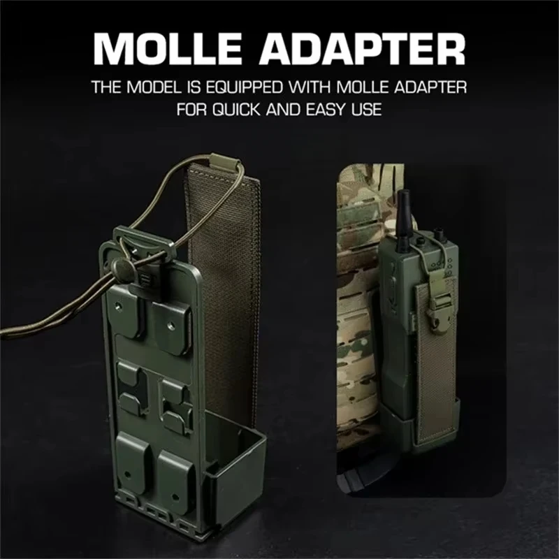 Tactical PRC-152 Radio Model Camping Equipment Hunting Sports CS Shooting Accessories Outdoor Tools Decorations Collectibles 3