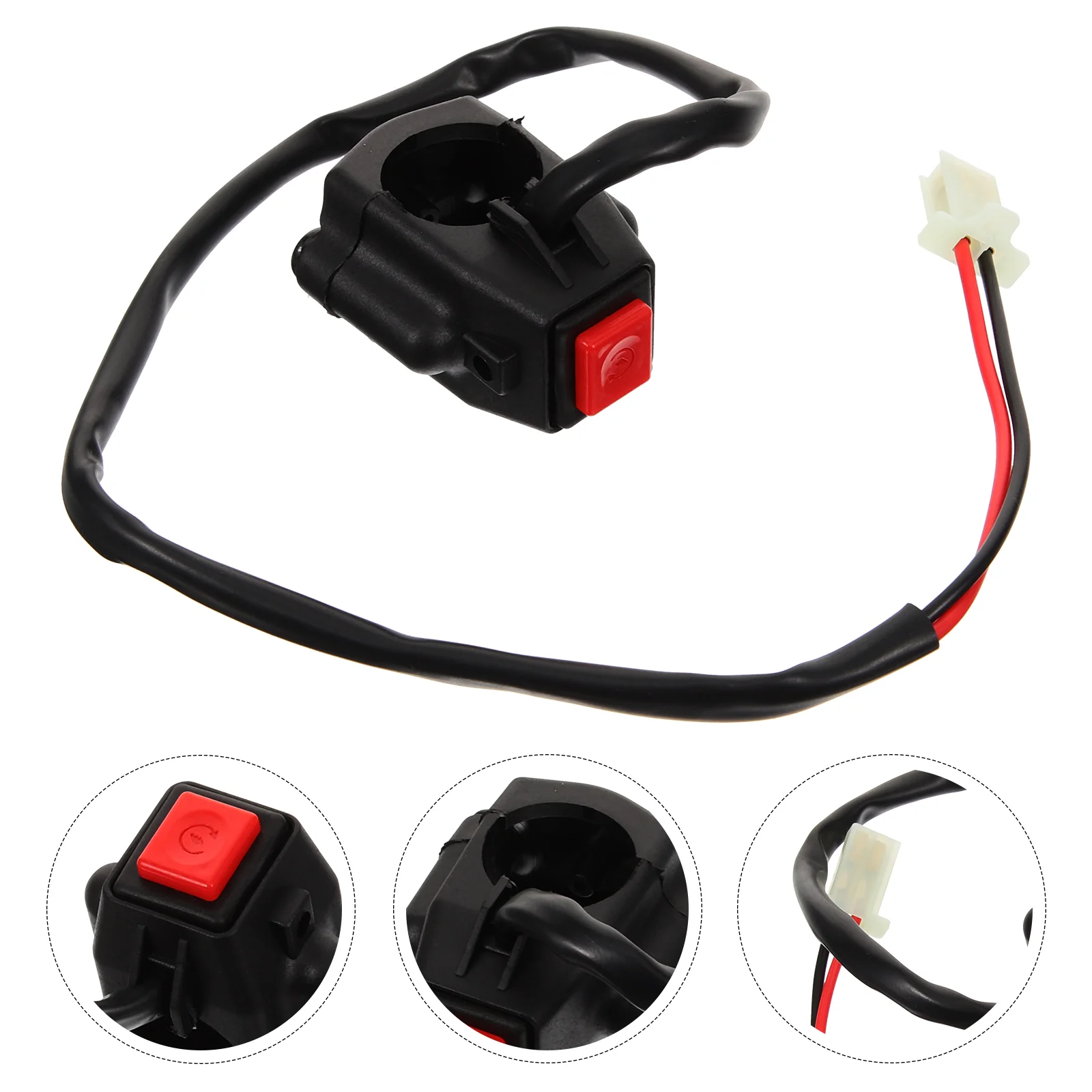Start Switch Automotive Remote Car Starter Kit for Truck Automatic System Push Ignition Aluminum Alloy