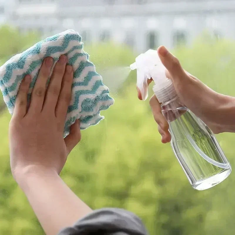 Plastic Cleaning Hand Trigger Spray Bottle 100-500ML Garden Water Sprayer Vaporizer Refill Travel Container