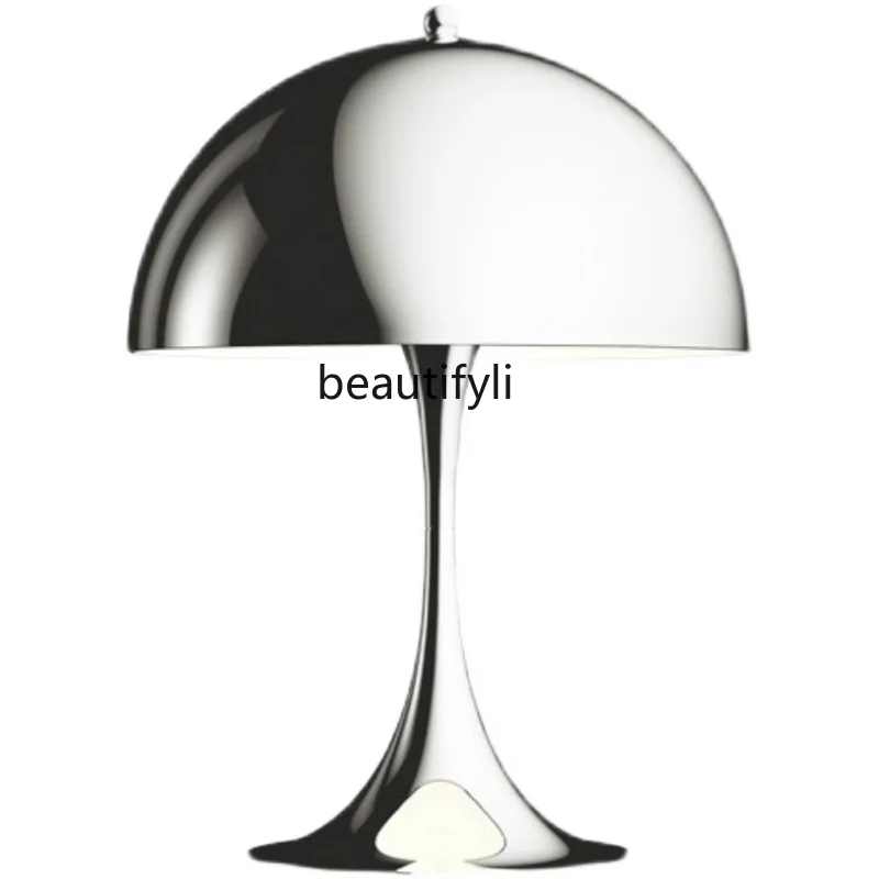 

Italian Designer Mushroom Table Lamp Living Room Bedroom Bedside Nordic Minimalist Creative Desk Artistic Advanced Sense