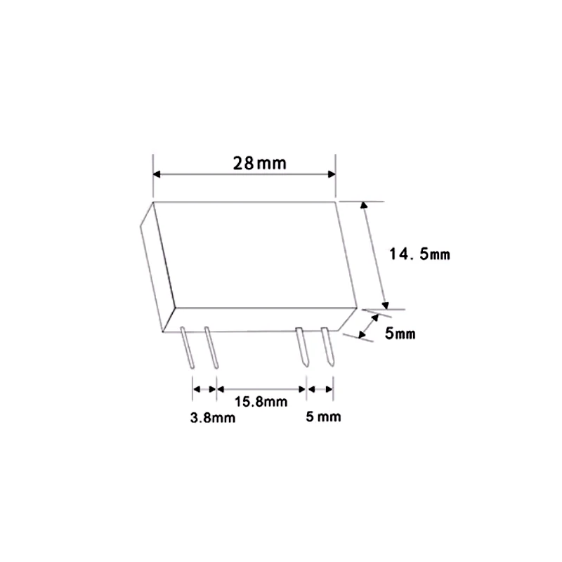 Slim Solid State Relay, 6A Din Rail, DC/AC Control
