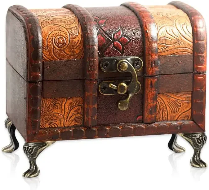 Vintage Antique Brass Box Legs Silver Box Legs Feet Corner Protector Screws Decorative Jewelry Feet Gift 8Pcs Wood Furniture Brackets