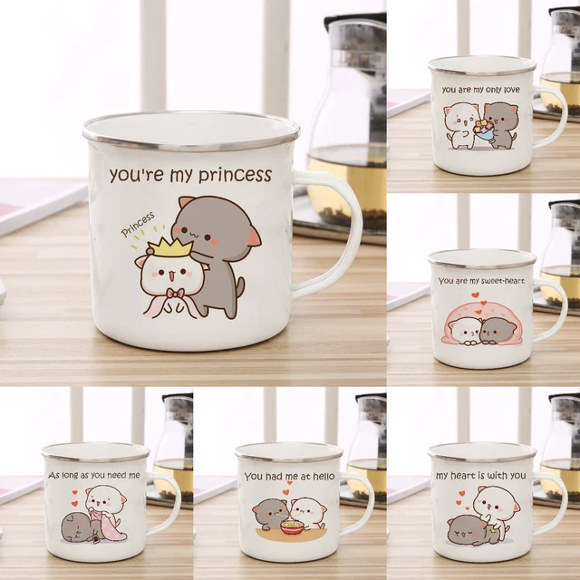 Panda And Brownie Bear Couple Classic Mug Simple Coffee Photo Handle Round  Cup Design Gifts Drinkware Printed Image Tea - AliExpress