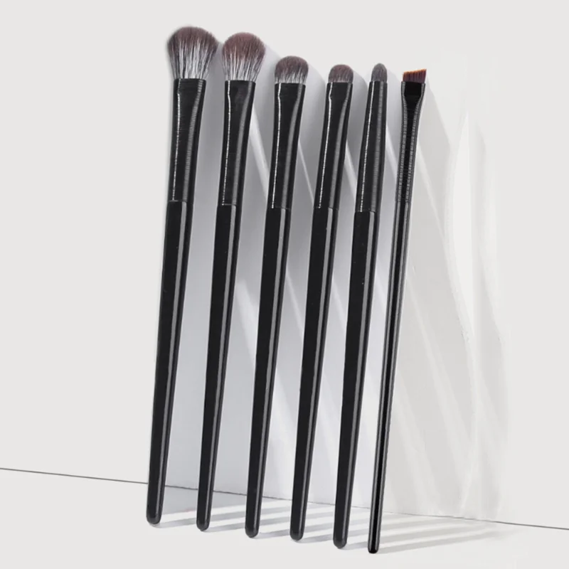 

5/6Pc Eyeshadow Makeup Brushes Set Blade Eyeliner Brush Lying Silkworm Under Eye Detail Nose Shadow Cosmetic Blending Brush Tool