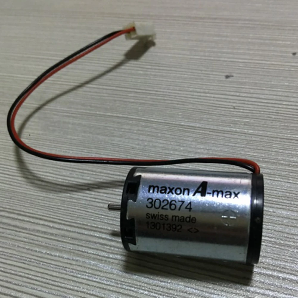 Used imported Swiss maxon A-max Coreless DC motor speed 302674 22 mm