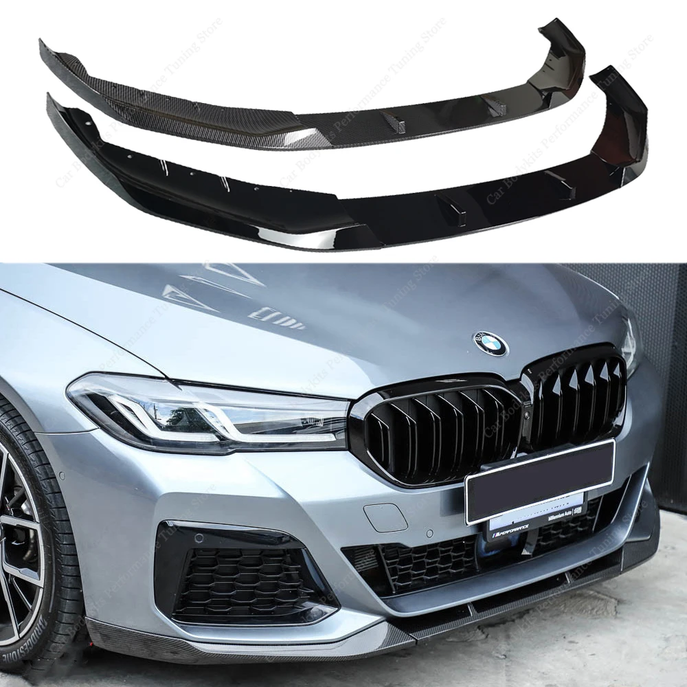 RUHANE Auto Frontspoiler Frontstoßstange Lip Splitter Body Exterior, für  BMW 5 Series G30 G31520i 525i 530i 2021+: : Auto & Motorrad